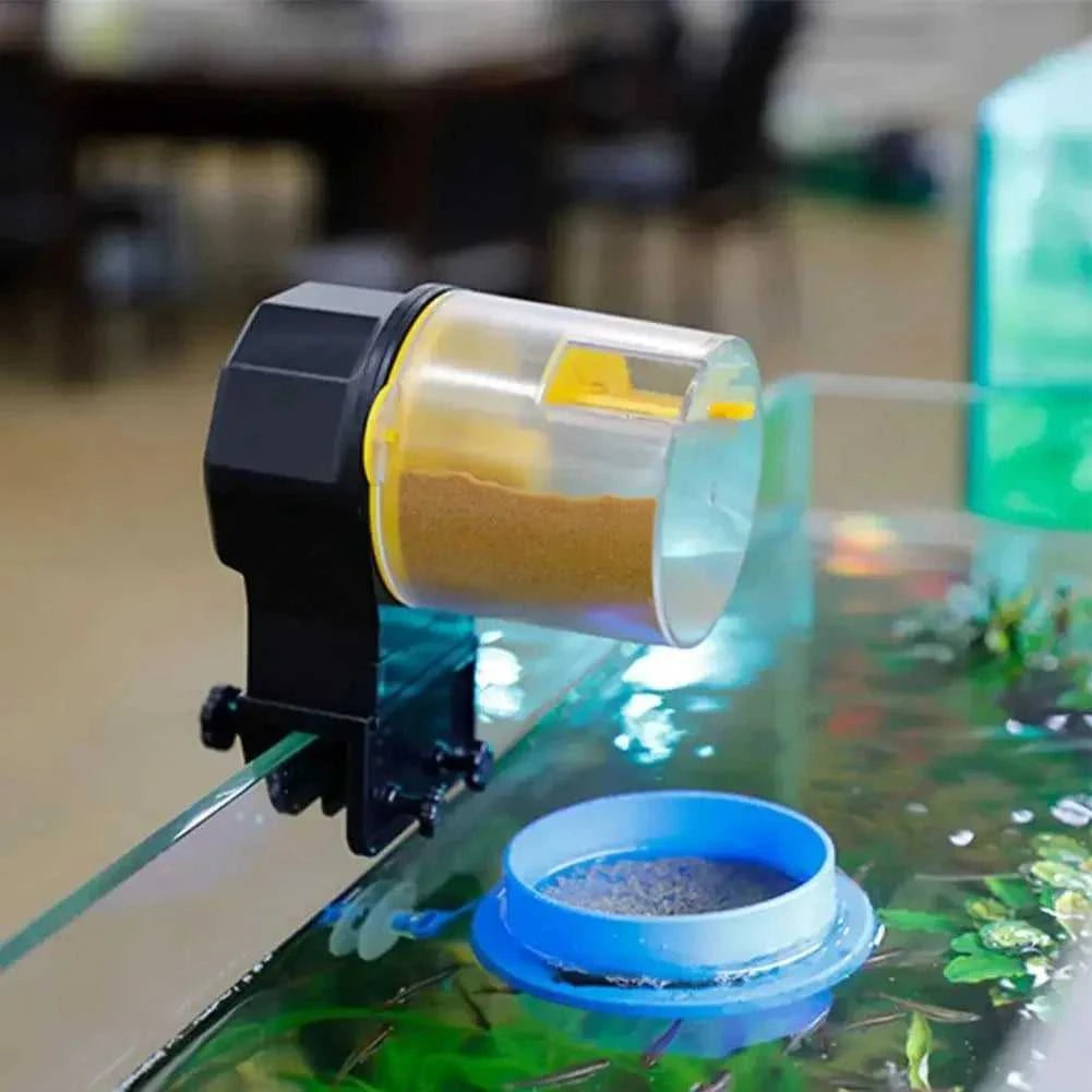 Fish Tank Automatic Feeder Intelligent Timing Automatic Feeder Aquarium Automatic Feeder Large Capacity Fish Feeder fish feeder The jack market .AU The jack market .AU Fishing Gear $ 38 14:366