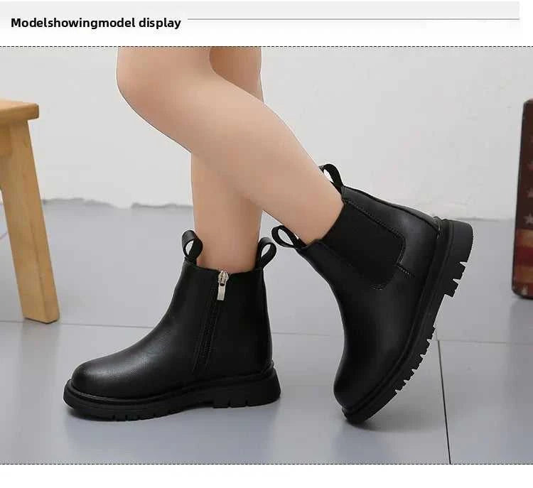 Size 27-37 Kids PU Leather Boot Warm Autumn Winter Children's Shoes Princess Girls Anti Slip Foot Warmer Snow Boots The jack market .AU The jack market .AU Mum & Kids: Essential Products for Every Family $ 43 14:365458#D-12Brown;200000124:150#27