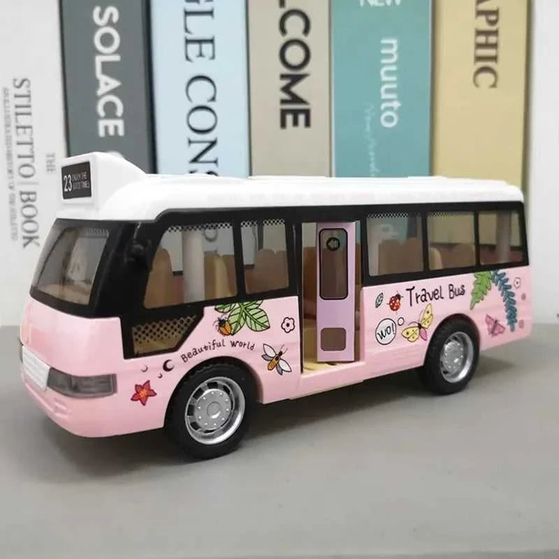 City Bus Toys Cars for Toddlers Cars for Boys Girls Pull Back Play Vehicle Bus Model with Sound Light Up & Open-able Doors The jack market .AU The jack market .AU Little Wonders $ 51 14:173