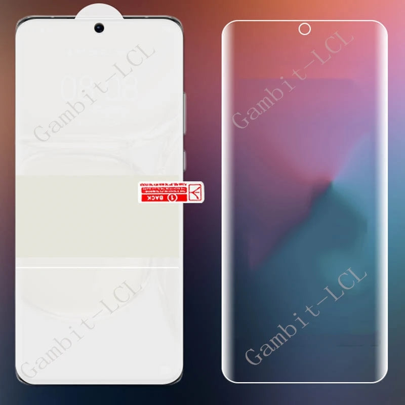 OPPO Find N3 Flip Hydrogel Screen Protector - 3-in-1 Full Coverage, 6.8" HD Clarity, Ultimate Protection
