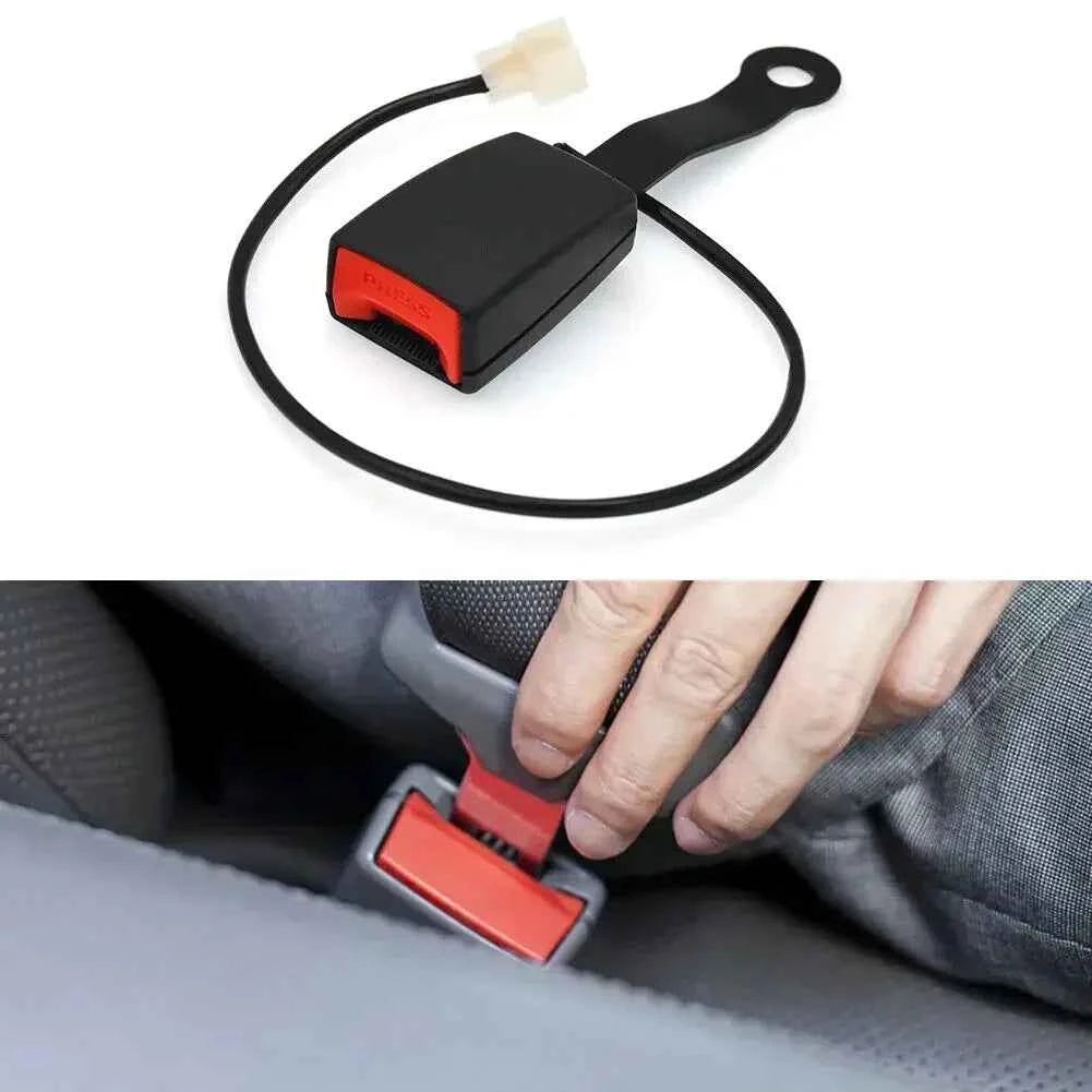 1 PCS Car Seat Belt Clip With Line Safety Seatbelt Lock 175mm Buckle Plug Thick Insert Socket Safe Replace