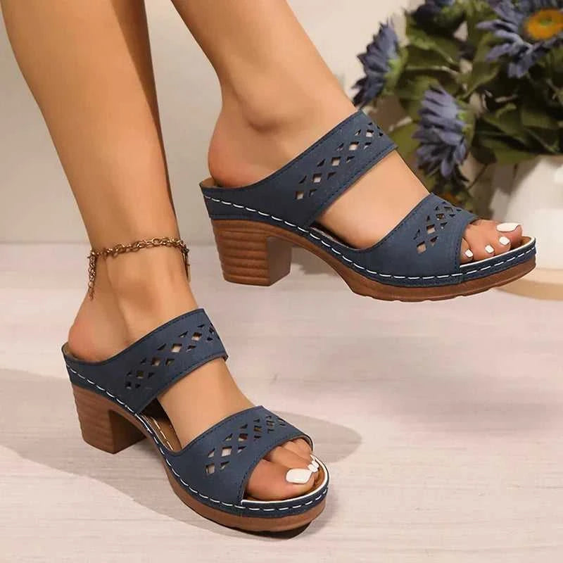 Retro Hollow Out Thick-Heeled Sandals Women Summer Lightweight High Heels Slippers Woman Plus Size Outdoor Platform Sandles 43 The jack market .AU The jack market .AU Step Up Your Style: Trendy Shoes for Every Occasion! $ 67 14:200001438;200000124:200000338