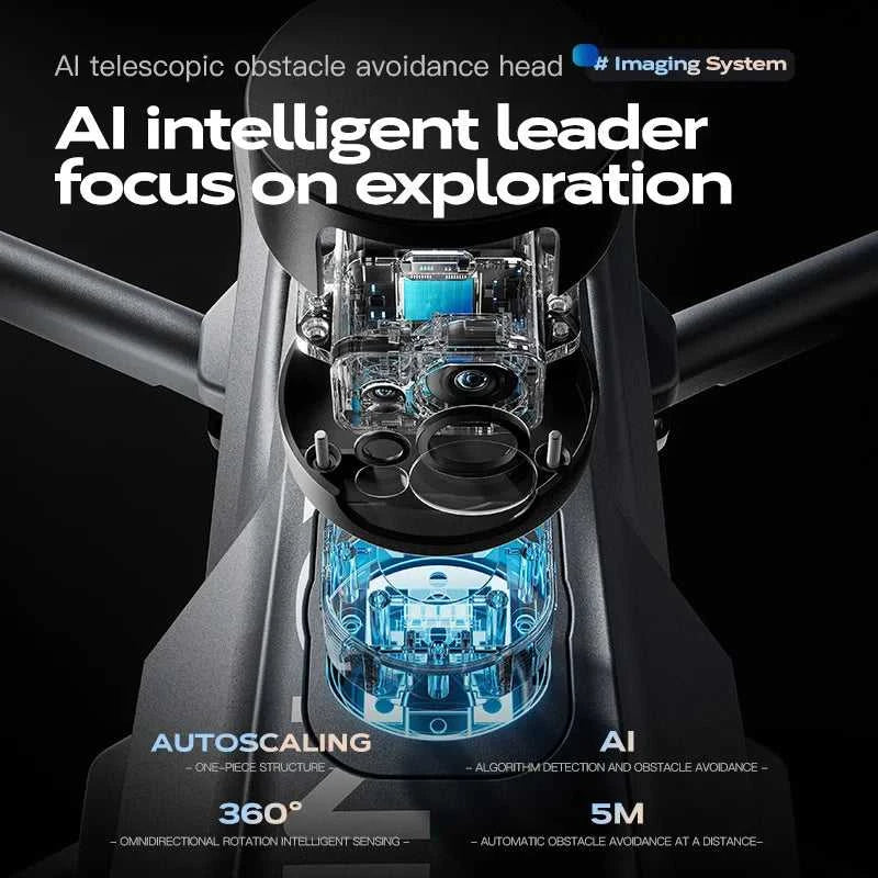 New Wing 6 Screen Controlled Drone 8K Camera 3-axis Gimbal GPS Brushless Obstacle Avoidance Foldable Quadcopter Dron RC Toys The jack market .AU The jack market .AU Drones $ 473 14:29#WING 6