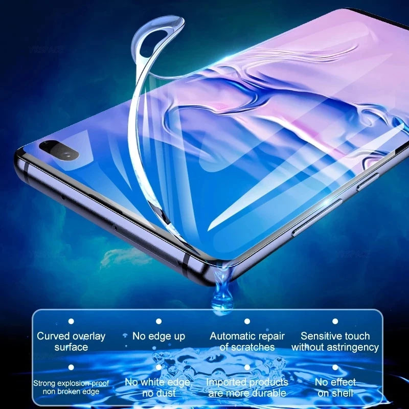 3Pcs Soft HD Clear Full Cover Hydrogel Film For OPPO Reno 3 4 5 6 7 8 8T 9 10 11 12 13 Pro Plus 5G TPU Screen Protector