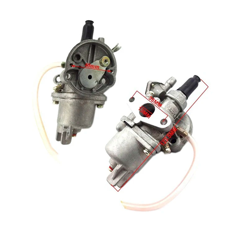 Carb Carburetor For 47cc 49cc Engine Parts Pocket Dirt Bike Mini Moto ATV Quad Durable Replacement Engine Part