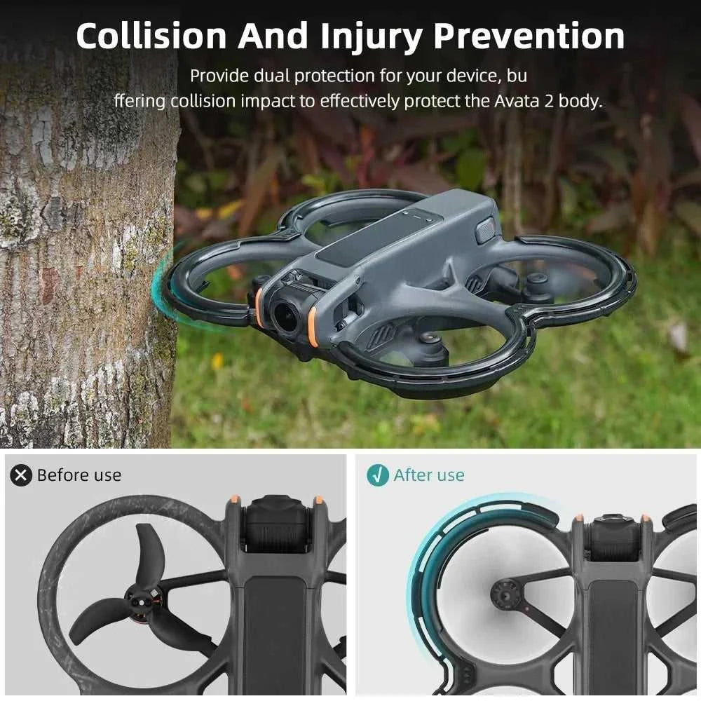 BRDRC Propeller Guard For DJI Avata 2 Drone Anti-collision Bumpers Impact Mitigation Protective Guard For Avata 2 Accessories The jack market .AU The jack market .AU Drones $ 51 14:200006153#Orange