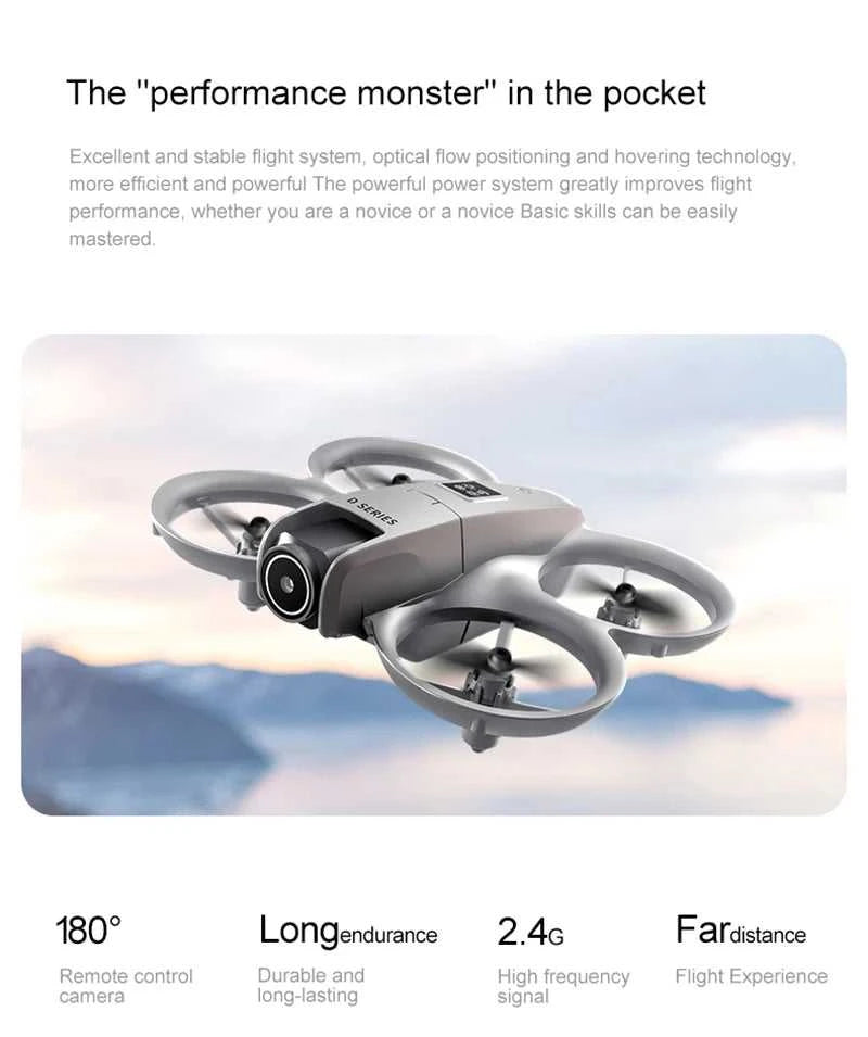 D16 Mini Drone 8K HD Dual Camera Profesional 180° Electric Adjustable GPS Positioning Obstacle Avoidance Bushless Uav 15000M The jack market .AU The jack market .AU Drones $ 93 14:193#Grey Dual 8K-1