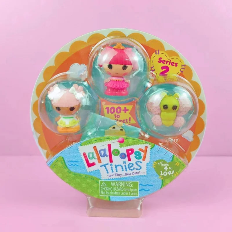 Lalaloopsy  Lele Angel thumb doll doll house scene children's toys