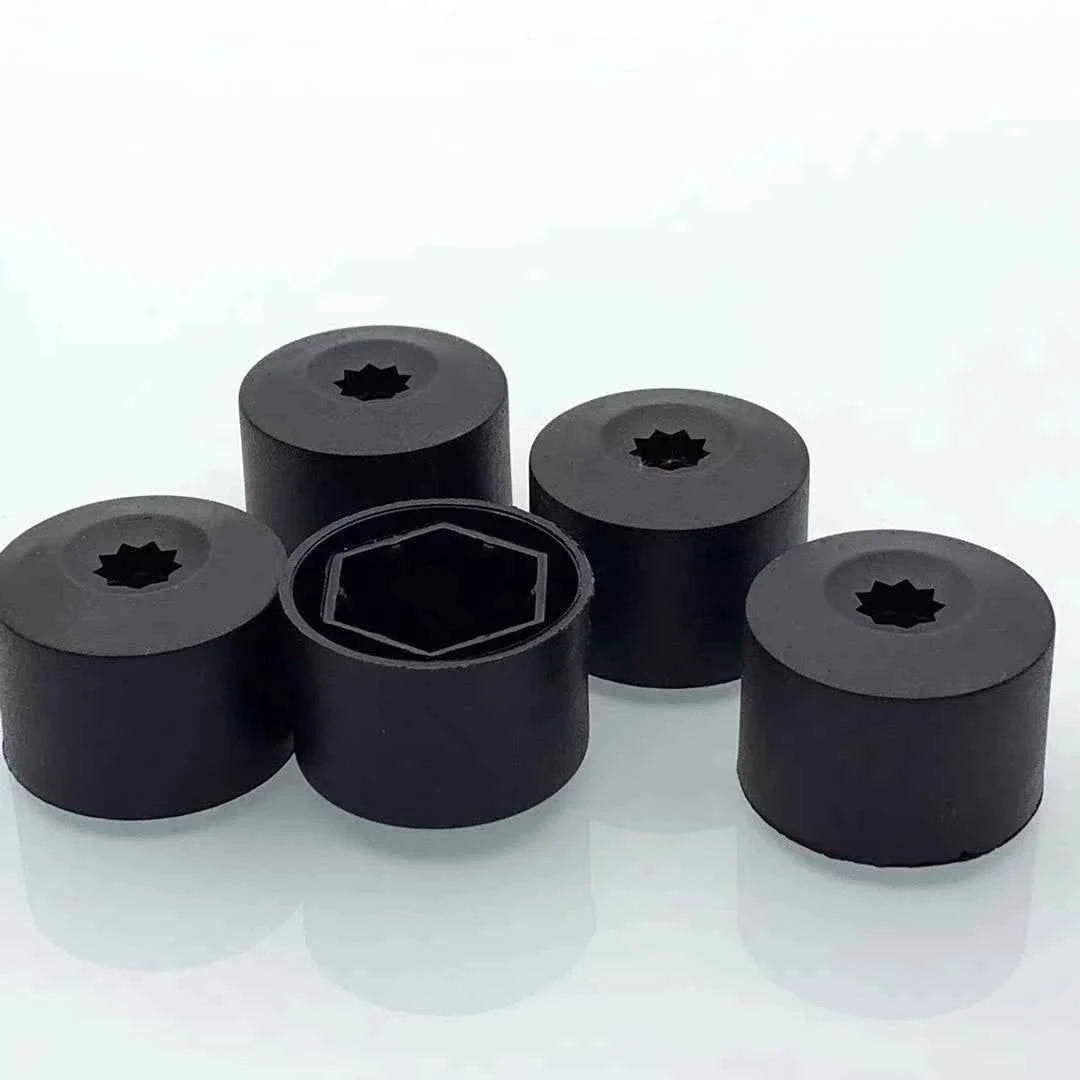20/25pcs 21/18mm Decorative Tyre Wheel Nut Bolt Head Cover Cap Wheel Nut Auto Hub Screw Cover Protection Dust Proof Protector