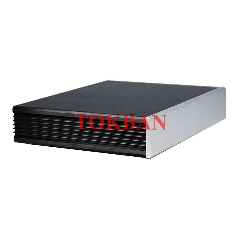 Tokban Audio 3206 320*62*248mm Aluminum HIFI Preamplifier Chassis Enclosure Diy Power Amplifier DAC Decoder Case Shell The jack market .AU The jack market .AU Accessories Electronics $ 180 14:193#Black front panel