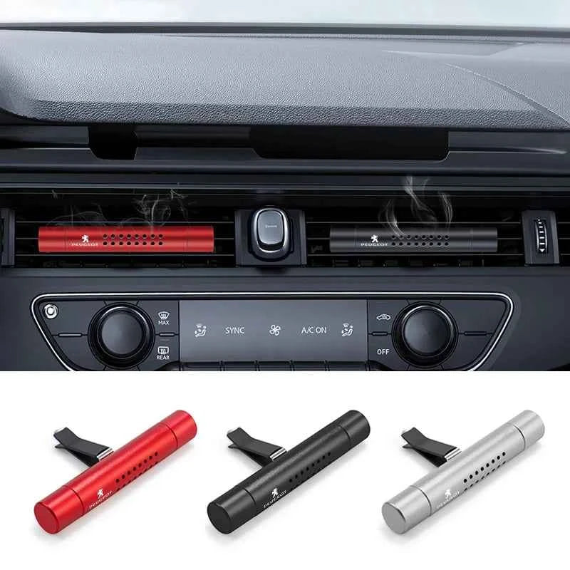Car Air Outlet Perfume Clip Fragrances Diffuser Accessories For Peugeot 206 307 308 3008 207 208 407 408 508 2008 5008 301 106