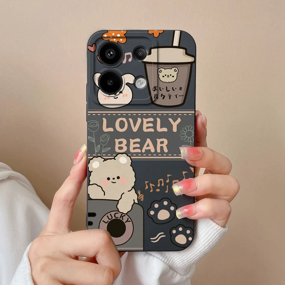 Xiaomi Poco X6 Pro Anime Silicone Case - Full Protection & Shockproof Design for Ultimate Style & Durability