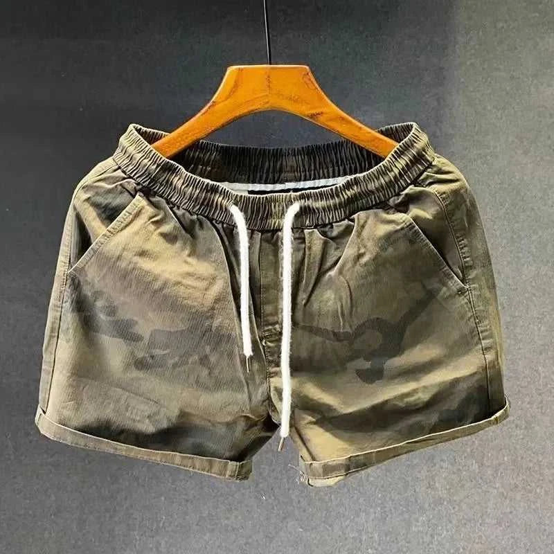 Camouflage Men's orts Pure Cotton Elastic Youthful Summer Ultra-orts Tee-Quarter Length Spor Straight Leg Anti-Bacterial The jack market .AU The jack market .AU Men Fashion $ 39 14:-1;232989633:-1
