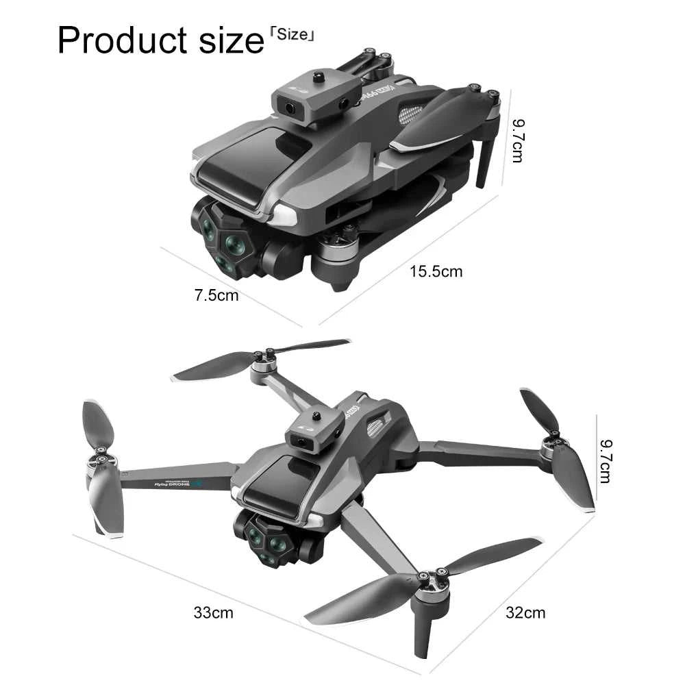 2025 New M66 Drone HD Folding Remote Control With Camera And Screen 5G FPV Camera Quadcopter Brushless Motor RC Quadcopter The jack market .AU The jack market .AU Drones $ 125 14:691#M66-Grey