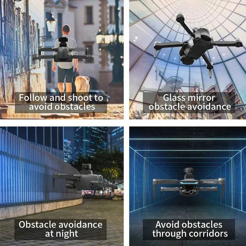 Drone GPS 8K Professional 2-Axis L200 PRO MAXHD Dual Camera 5G WIFI FPV 360° Laser Obstacle Avoidance Brushless Motor Dron The jack market .AU The jack market .AU Drones $ 176 14:29#NO-OAS