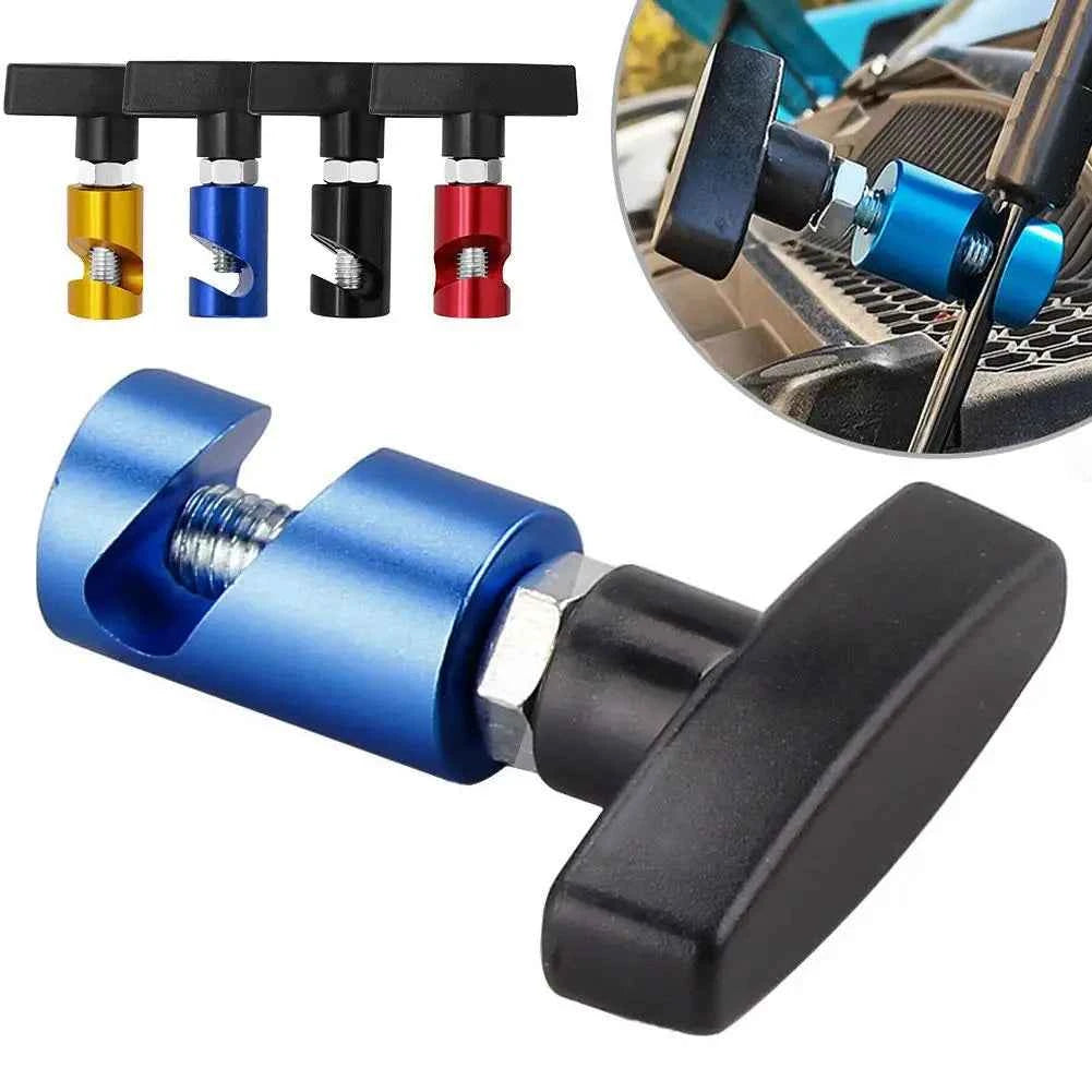 Car Hood & Trunk Gas Spring Struts - Colored Lift Supports with Anti-Slip & Anti-Pinch Safety Tool