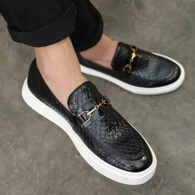 Fashion Men's Casual Shoes Embossed Leather Men Classic Retro British Style Tassels Loafers Mens Slip-on Outdoor Driving Flats The jack market .AU The jack market .AU Step Up Your Style: Trendy Shoes for Every Occasion! $ 101 14:193#S11 Black;200000124:200000364#39 (US 6.5);200007763:201336100