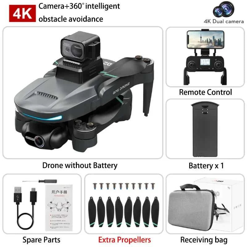 Drone GPS 8K Professional 2-Axis L200 PRO MAXHD Dual Camera 5G WIFI FPV 360° Laser Obstacle Avoidance Brushless Motor Dron The jack market .AU The jack market .AU Drones $ 176 14:29#NO-OAS