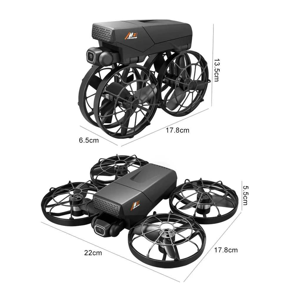 NEW Drone for Beginner with HD Camera 1080P One-Click Take Off/Landing Altitude Hold Headless Mode 360°Flip RC toy airplane The jack market .AU The jack market .AU Drones $ 128 14:193#M8 MAX 8K VR-1B