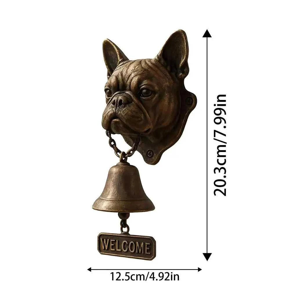 Outdoor Dinner Bell Dog Head Shape Welcome Doorbell Vintage Farmhouse Doorbell for Front Door Garden Sheds Cottage Retreats The jack market .AU The jack market .AU Home $ 72 14:29#A;200007763:201441035