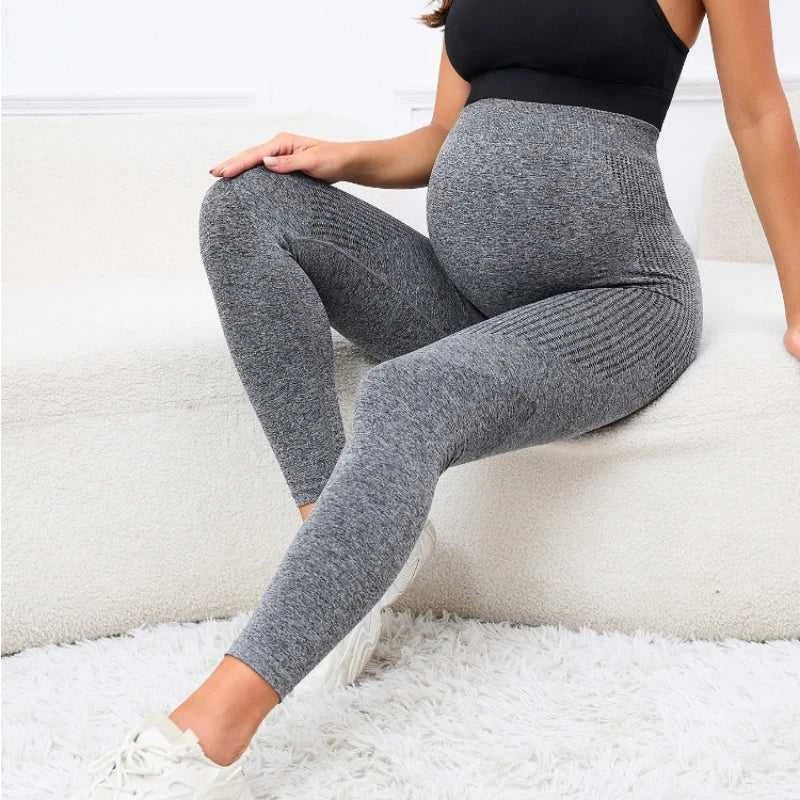 Pregnant Women's Thin Bottoming Pants Spring And Summer New Maternity High Elastic Belly Support Pants The jack market .AU The jack market .AU Mum & Kids: Essential Products for Every Family $ 34 14:200004890#Black-Grey;200000855:361386