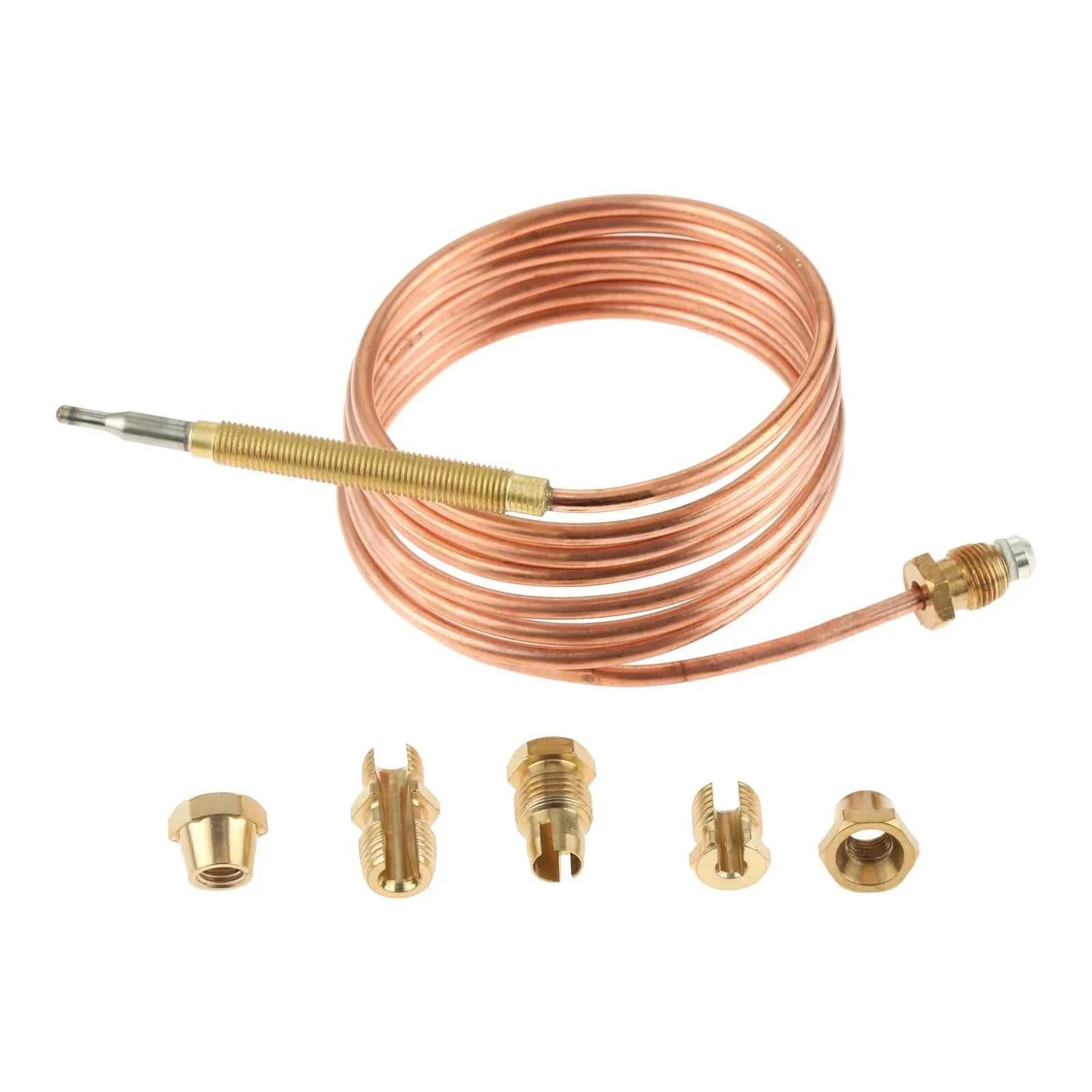5pcs/kit Universal Gas Thermocouple Valve with Five Fixed Parts 60/90/150cm Gas Appliance for Oven Cooker Hot Water Boiler Grill The jack market .AU The jack market .AU Home $ 29 14:29#90cm