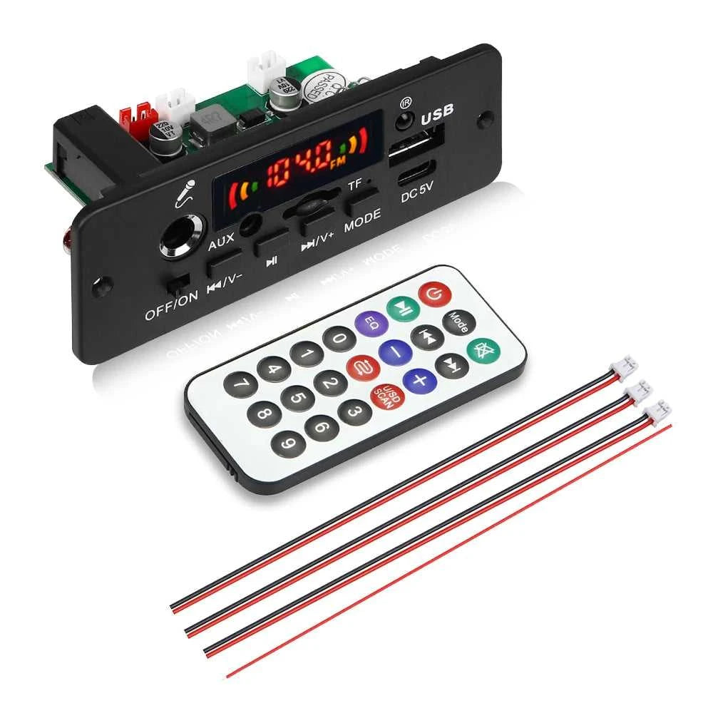 Bluetooth 5.0 10W Amplifier MP3 Decoder Board Wireless Music Player 5V Car FM Radio Module USB TF for Music Subwoofer Speaker The jack market .AU The jack market .AU Accessories Electronics $ 50 14:193#2X5W
