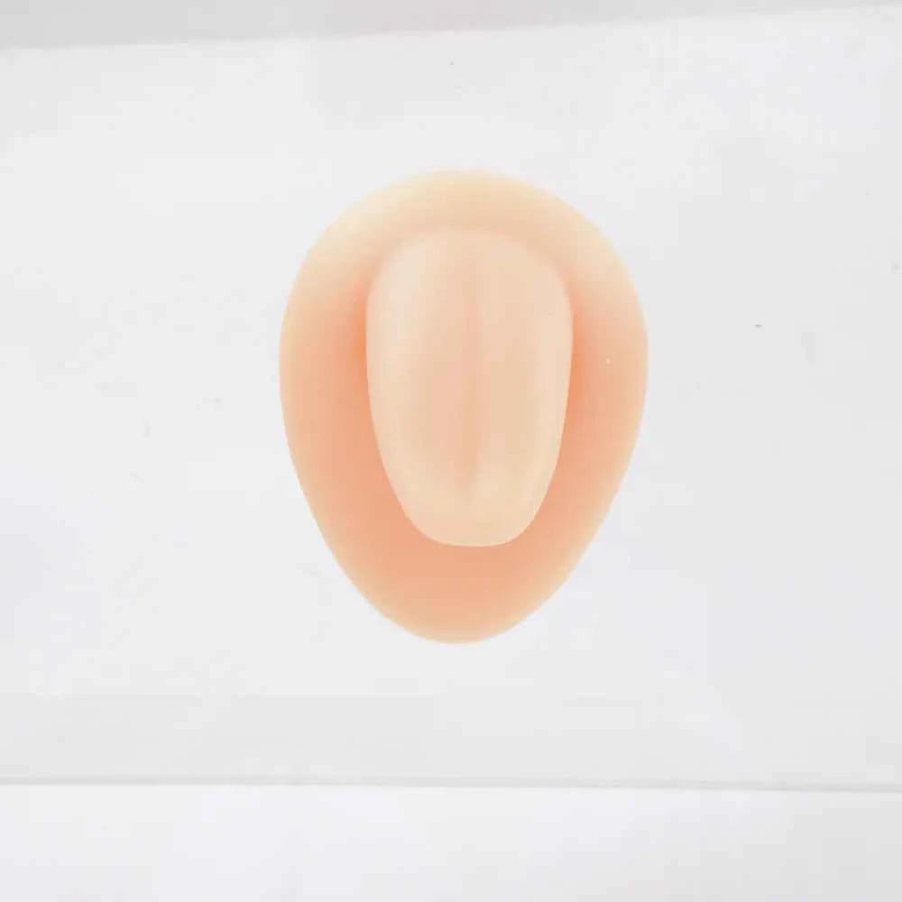 Soft Silicone Simulation Ear Nose Lip Tongue Models 3D Body Piercing Practice Parts for Piercing,Tattooing,Acupuncture Practice