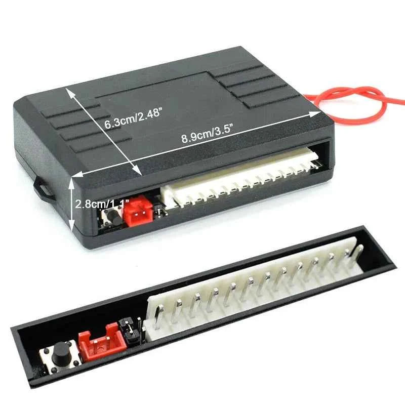 Universal 12V Car 3-button Remote Control Lock Kit Keyless Entry Car Alarm System Central Locking With Auto Remote Central Kit