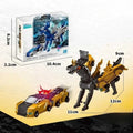 Collision Transforming Dinosaur Car Toy Magnetic Dinosaur Transformer Car Transform into Dinosaurs Fun Transforming Cars The jack market .AU The jack market .AU Little Wonders $ 52 14:173#mini size Black