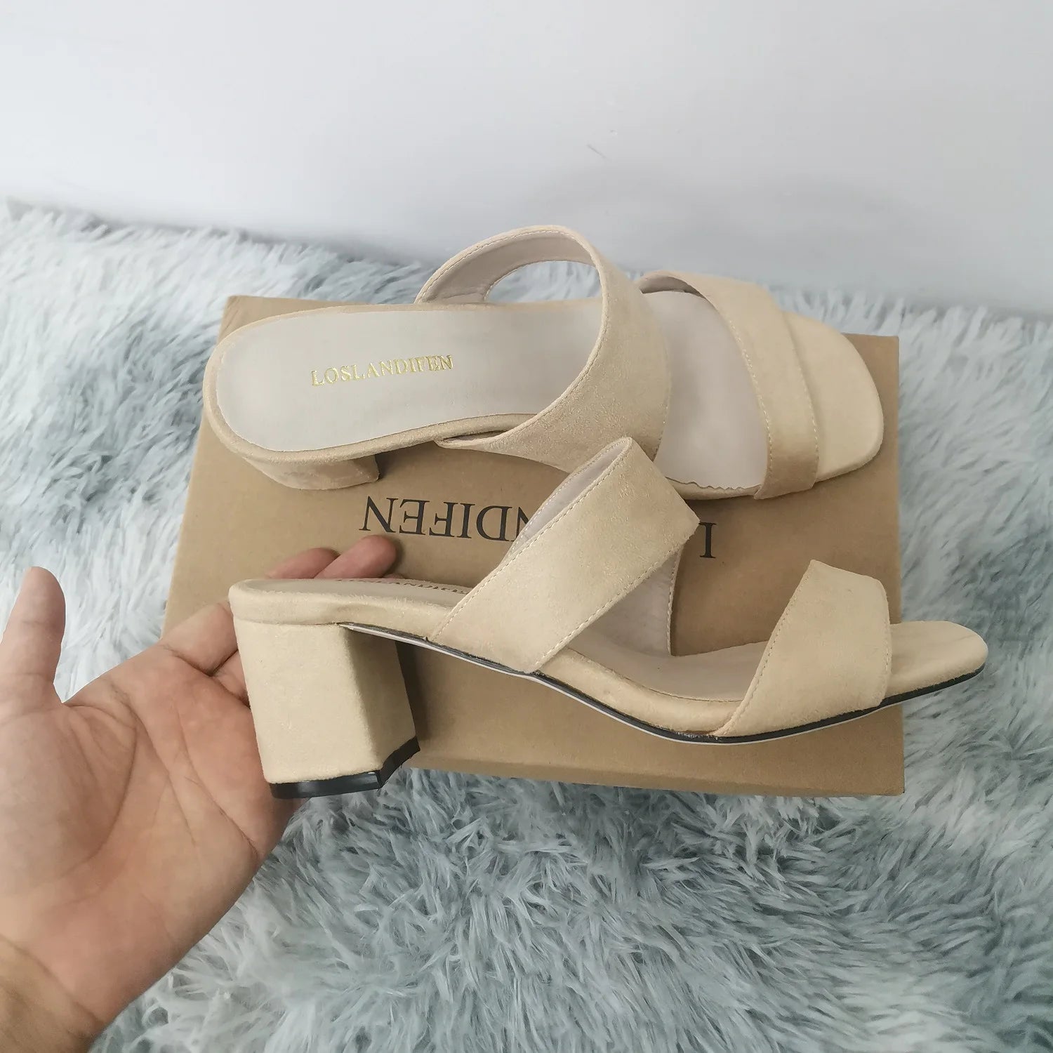 Summer Casual Women Sandals Fashion 5cm Sexy Open Toe Thick Heel Ship-on High Heels Red Black Wedding Party Dress Shoes