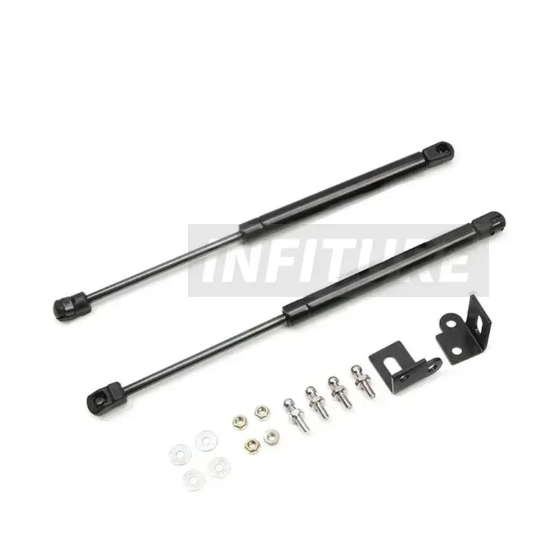 2x Car Front Engine Hood Bonnet Cover Spring Shock Gas Struts Lift Supports Props Rods For Ford Mustang 2015 - 2019