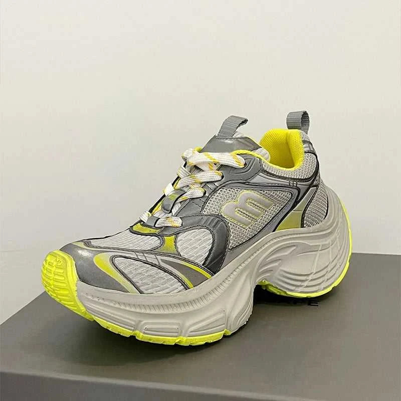 Couple Style Dad Shoes 2025 New Retro Fashion Casual Shoes Lace-up Breathable Versatile Comfortable Soft Sole Sports Shoes Trend The jack market .AU The jack market .AU Step Up Your Style: Trendy Shoes for Every Occasion! $ 122 14:365458#Black for women;200000124:200000334