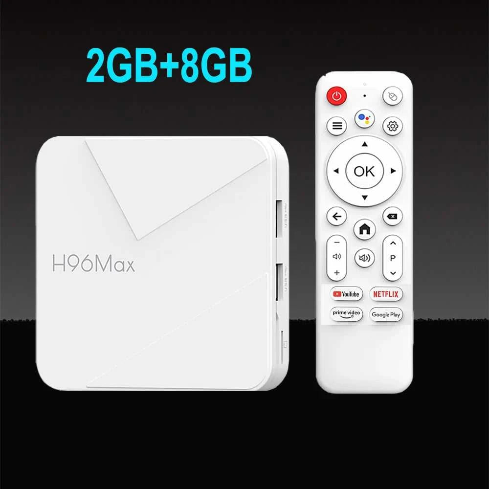 H96 Android 14 TV BOX RK3518 4K 2.4G 5G Wifi BT 100M Lan 16GB The jack market .AU The jack market .AU Accessories Electronics $ 96 14:350852#2G 8G;200009209:201484778