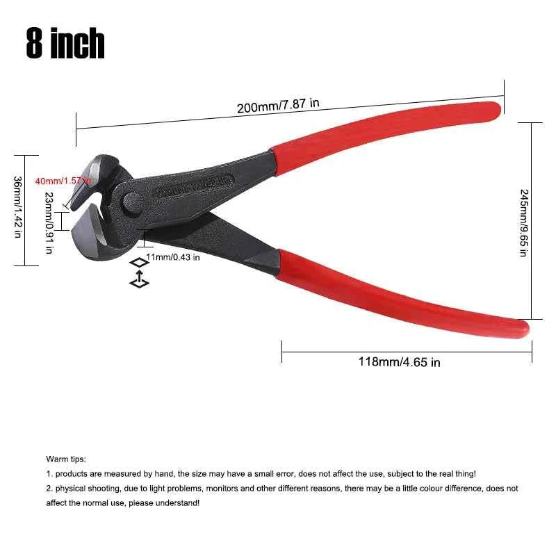 Walnut Nail Puller Pliers - Heavy-Duty Steel for Effortless Cutting & Pulling