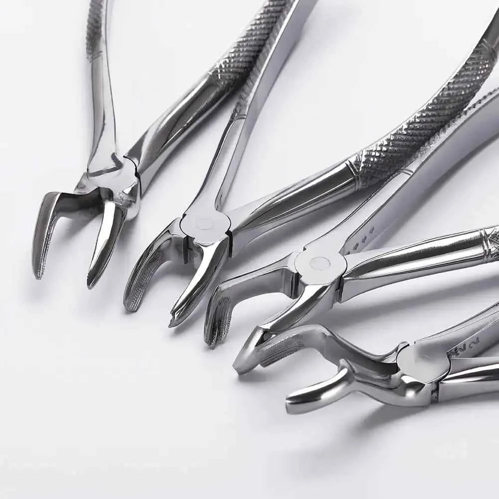 DentalPro Extraction Kit | 7 Child & 10 Adult Forceps | Premium Surgical Stainless Steel Tools for Oral Surgery
