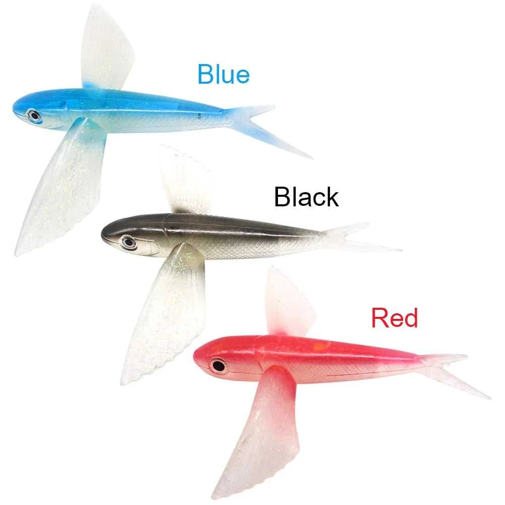 Fishing Lure Bait Sea Fishing Big Fish Flying Fish Soft Bait Tuna Lures Pink Trolling Bird Shaped Teaser for Fishing Tackle The jack market .AU The jack market .AU Fishing Gear $ 23 14:10#Red