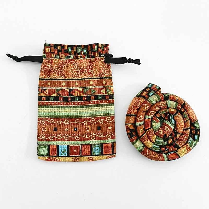Colorful Dreadlocks Ponytail Hairpin - Bendable Ethnic Style Hair Bands for Creative Hair Styling