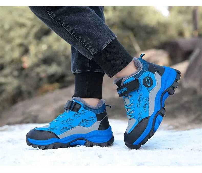2023 New Winter Camp Boys Mountain Climbing Shoes Fashion Kids Teenage Hook & Loop Children Sport Shoe The jack market .AU The jack market .AU Mum & Kids: Essential Products for Every Family $ 48 14:100018786#Gray 02;200000124:152#32(Insole19.9cm);200007763:201336100