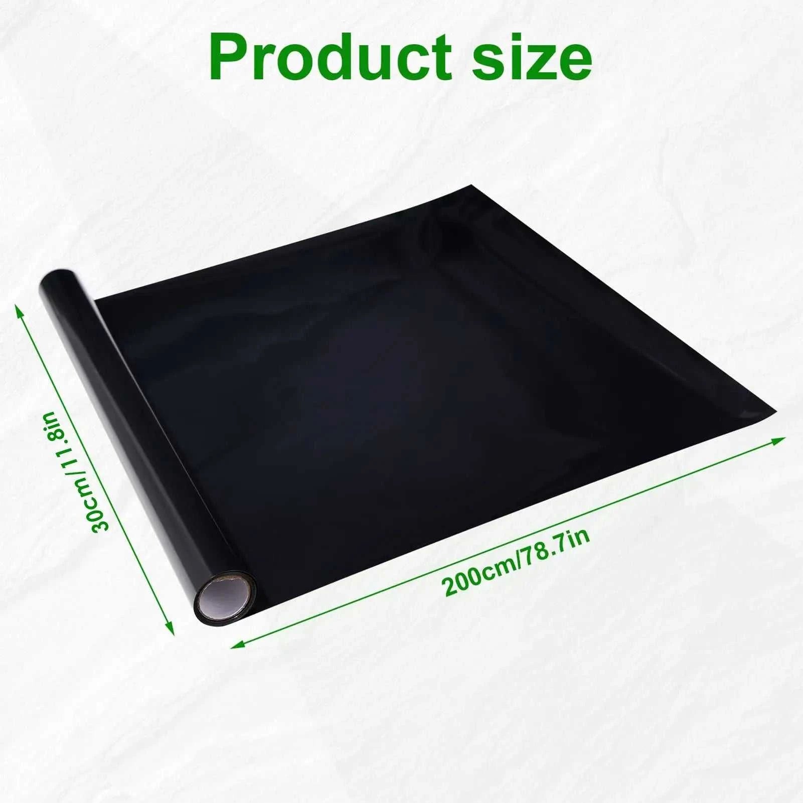 Fish Tank Background Sticker Black Static Cling Film Adhesive-Backed Film Wallpaper Aquarium Background Decorations ﻿ The jack market .AU The jack market .AU Fishing Gear $ 26 14:29#40x200cm