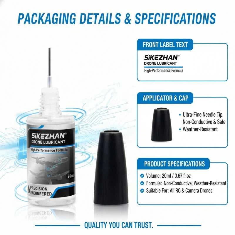 Drone Motor Lubricant Oil for Quadcopter Brushless Bearings Noise Reduction Anti-rust Maintenance Grease for DJI Mavic Mini FPV The jack market .AU The jack market .AU Drones $ 50 14:10#1 bottle