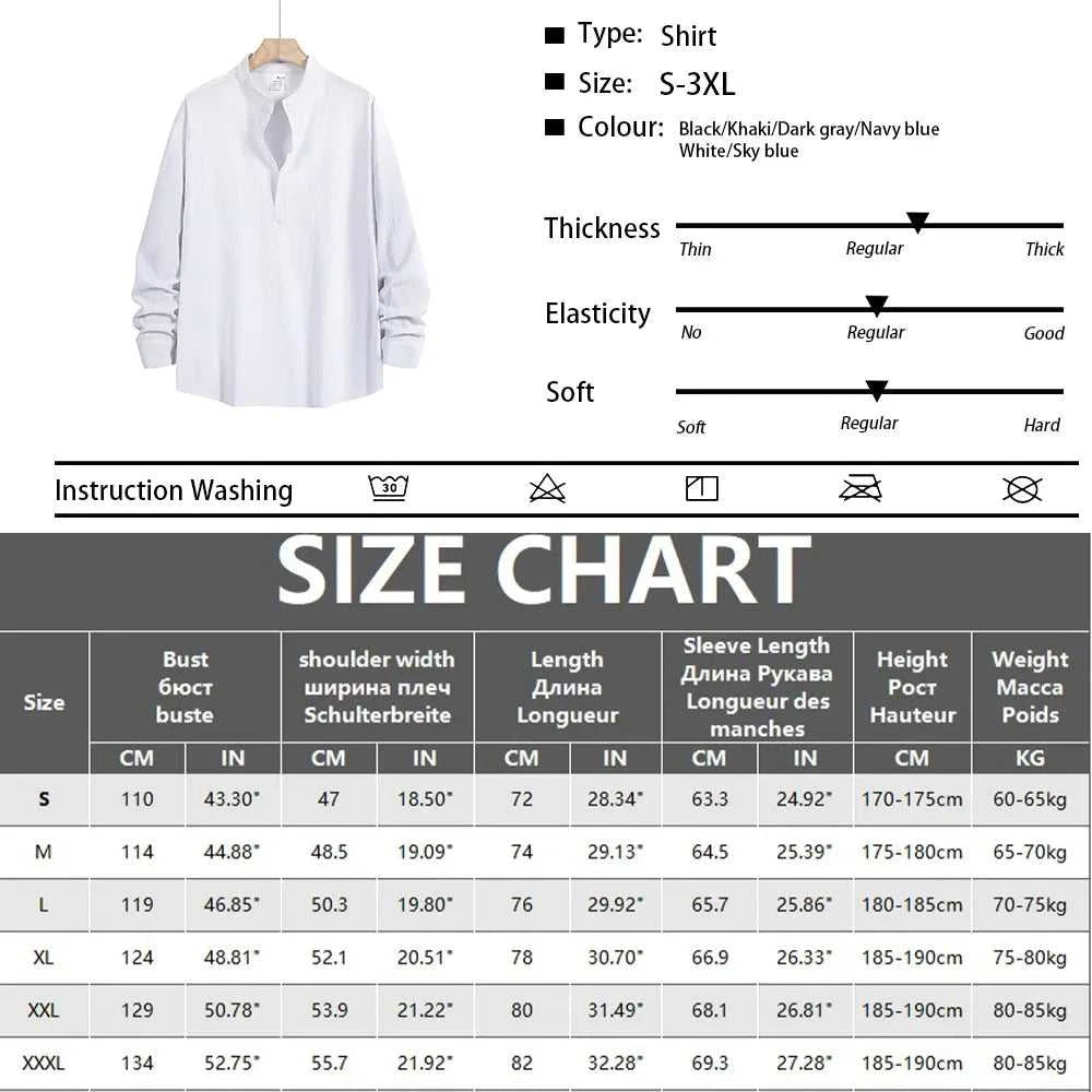 Men's Fall Casual Outfits Solid Color Henley Collar Long Sleeve Tops with Elastic Waist Pants Long Sleeve Pants Shirt Suit The jack market .AU The jack market .AU Men Fashion $ 47 14:193#Black;5:100014064