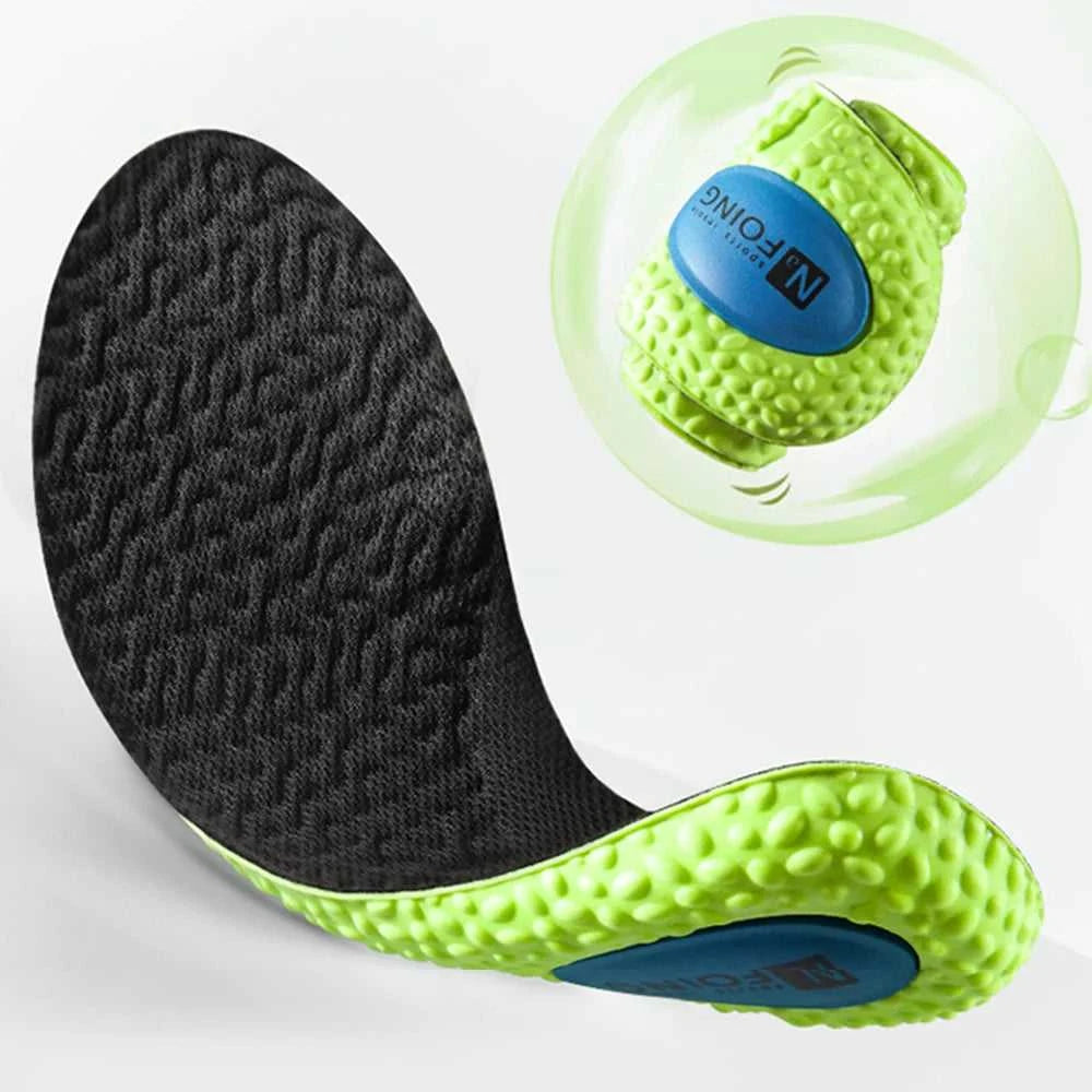 Silicone Memory Sponge Elastic Sports Insoles Orthopedic Insole Shock Absorption Air Cushion Deodorant Soft Shoes Pad Men Women The jack market .AU The jack market .AU Step Up Your Style: Trendy Shoes for Every Occasion! $ 47 14:173#Style 02 Green;200000124:200000283#EU45-46