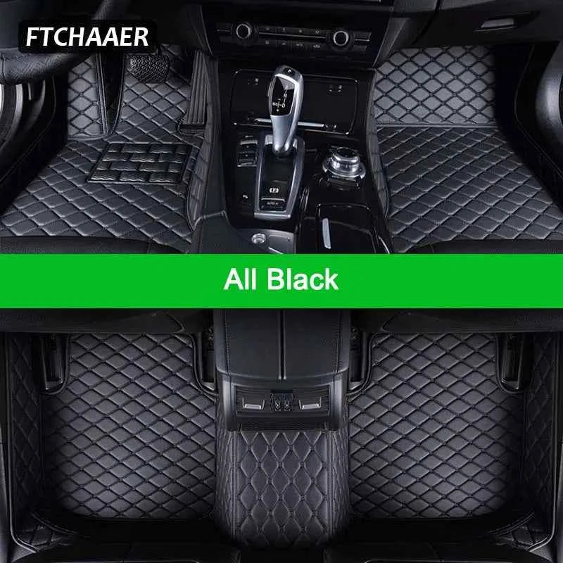 FTCHAAER Custom Car Floor Mats For Audi A8 Auto Carpets Foot Coche Accessorie