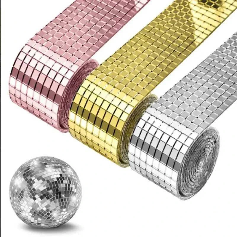60cm Self-Adhesive Real Glass Craft Mini Square Mirrors Mosaic Tiles Stickers Bathroom DIY Handmade Craft Home Decoration Making The jack market .AU The jack market .AU Home $ 20 14:173#Gold-4X60cm;5:100012359#5x5mm