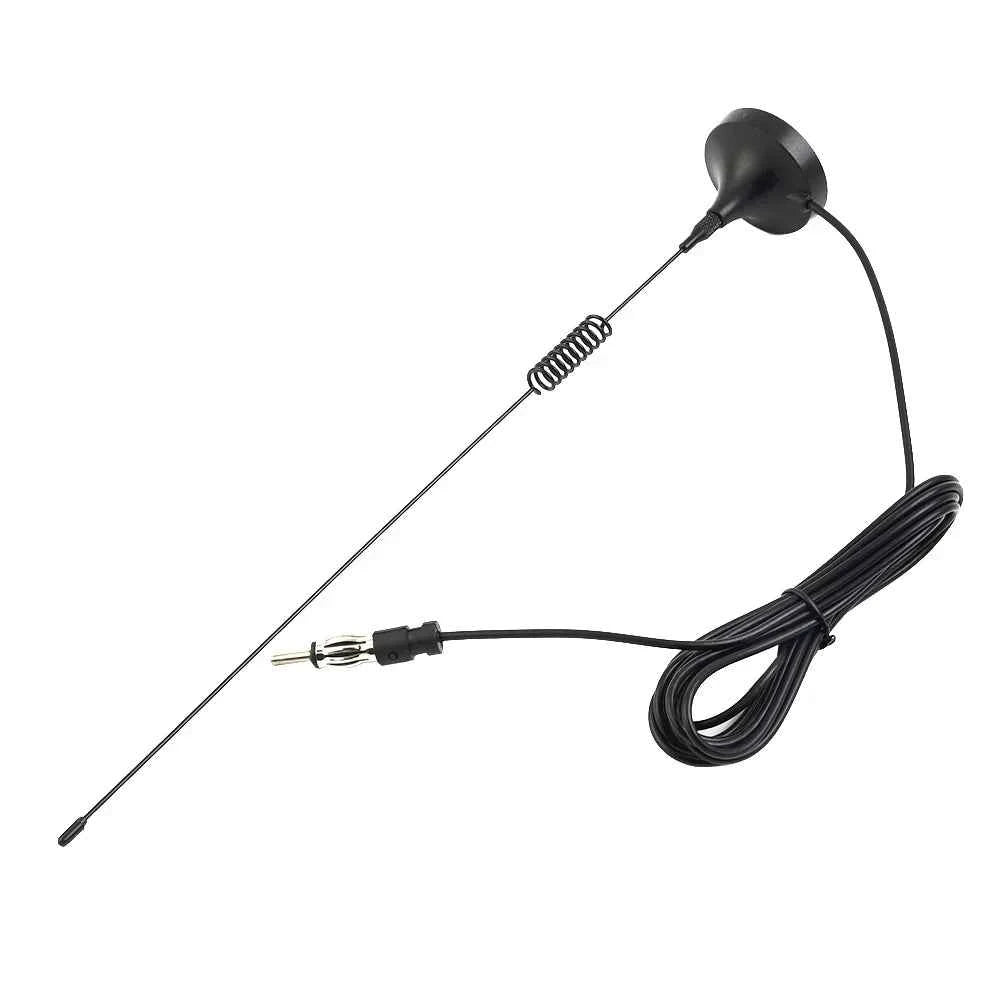 Auto Stereo Radio FMAM Signal Aerial, Car Signal Booster Antenna, Dual Band 144/430Mhz, 31cm Antenna Length, Easy Installation