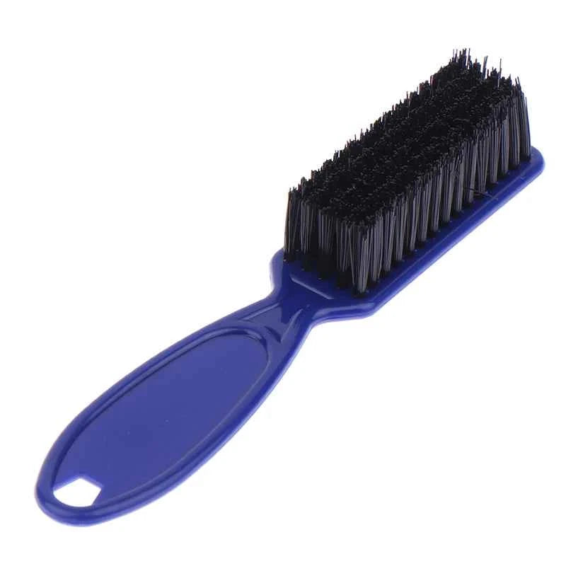 1PC Black Professional Fade Brush Barber Neck Sweeping Brush Comb Haircut Accessories Facial Cleaning Tools For Men Brushes Comb