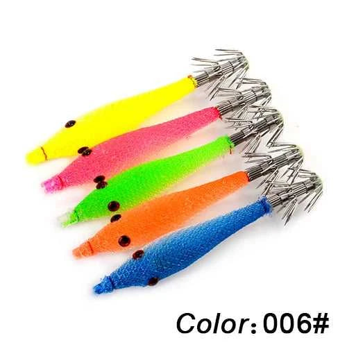 FISH KING Soft Fishing Lure Artificial Squid Hook Jigs Octopus Cuttlefish Shrimp Bait Fishing Tackle 5 Color The jack market .AU The jack market .AU Fishing Gear $ 24 14:200002984#004