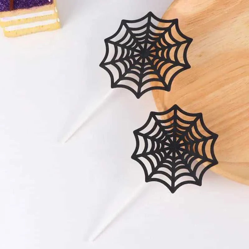 12 Pcs Wedding Decorations Spider Web Cupcake Ornament Picks Crab Topper Ornamentate Toppers Baby The jack market .AU The jack market .AU Home $ 21 14:193#Black;5:361386#M