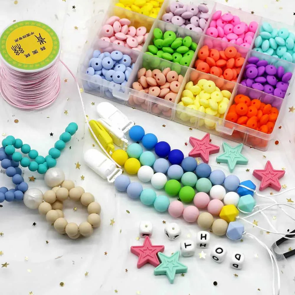BOBO.BOX 10pcs Baby Teething Toys Crown Silicone Beads Food Grade Silicone DIY Pacifier Chain Pendant Accessories Baby Teethers The jack market .AU The jack market .AU Mum & Kids: Essential Products for Every Family $ 21 14:175#5